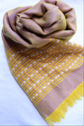 Brown and Yellow Scarf